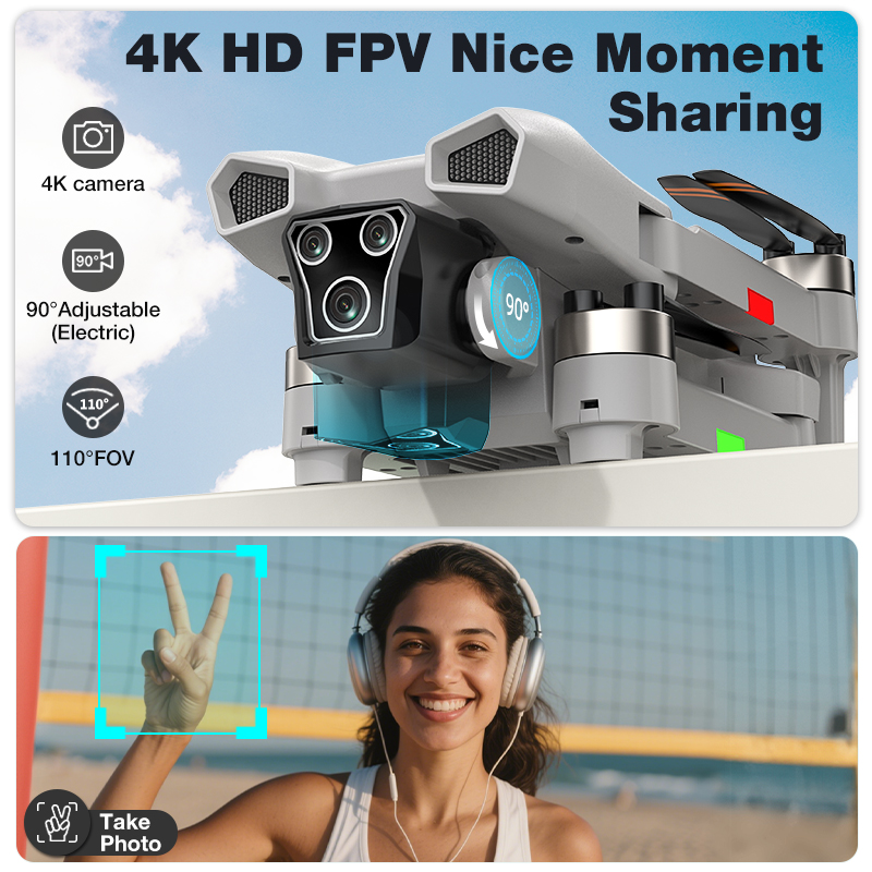 NEW Hot L017 Pro Drone Brushle - Drone Camera Mount ulasan dan harga