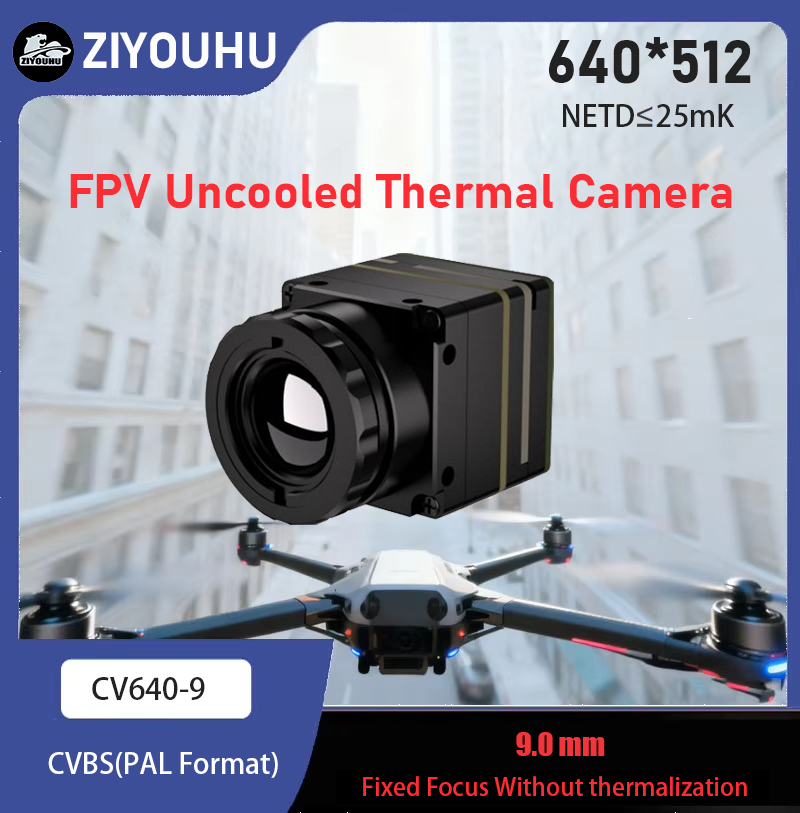 ZIYOUHU New Arrival 640x512 FP - Drone Camera Thermal ulasan dan harga